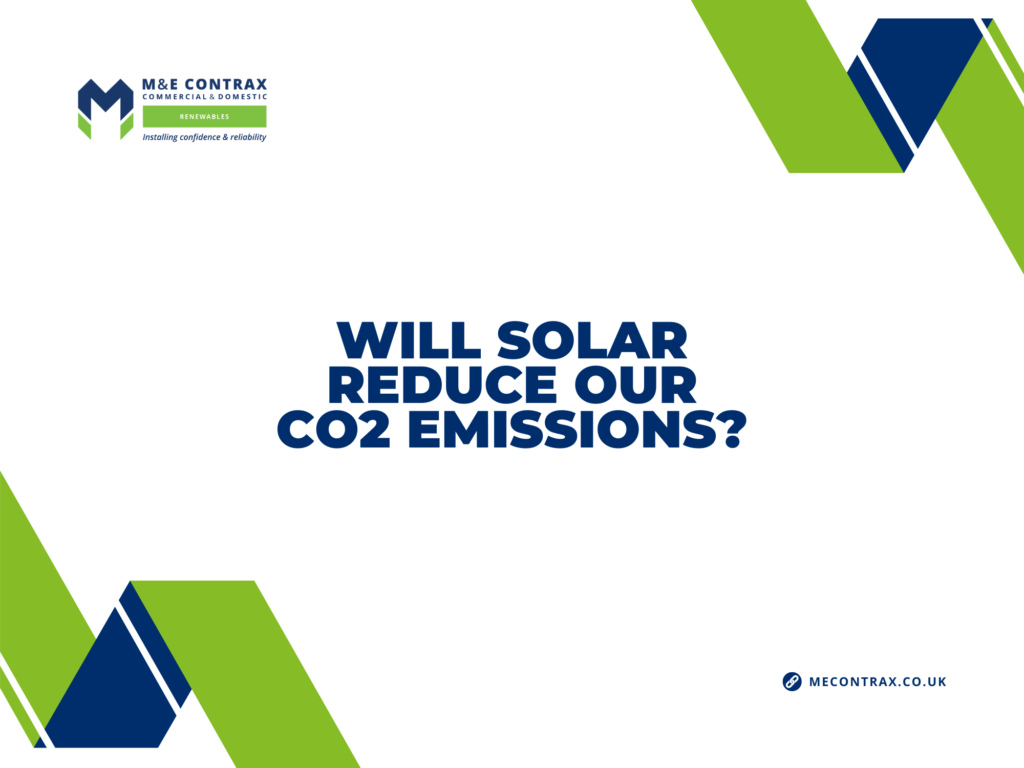 will solar reduce our CO2 emissions