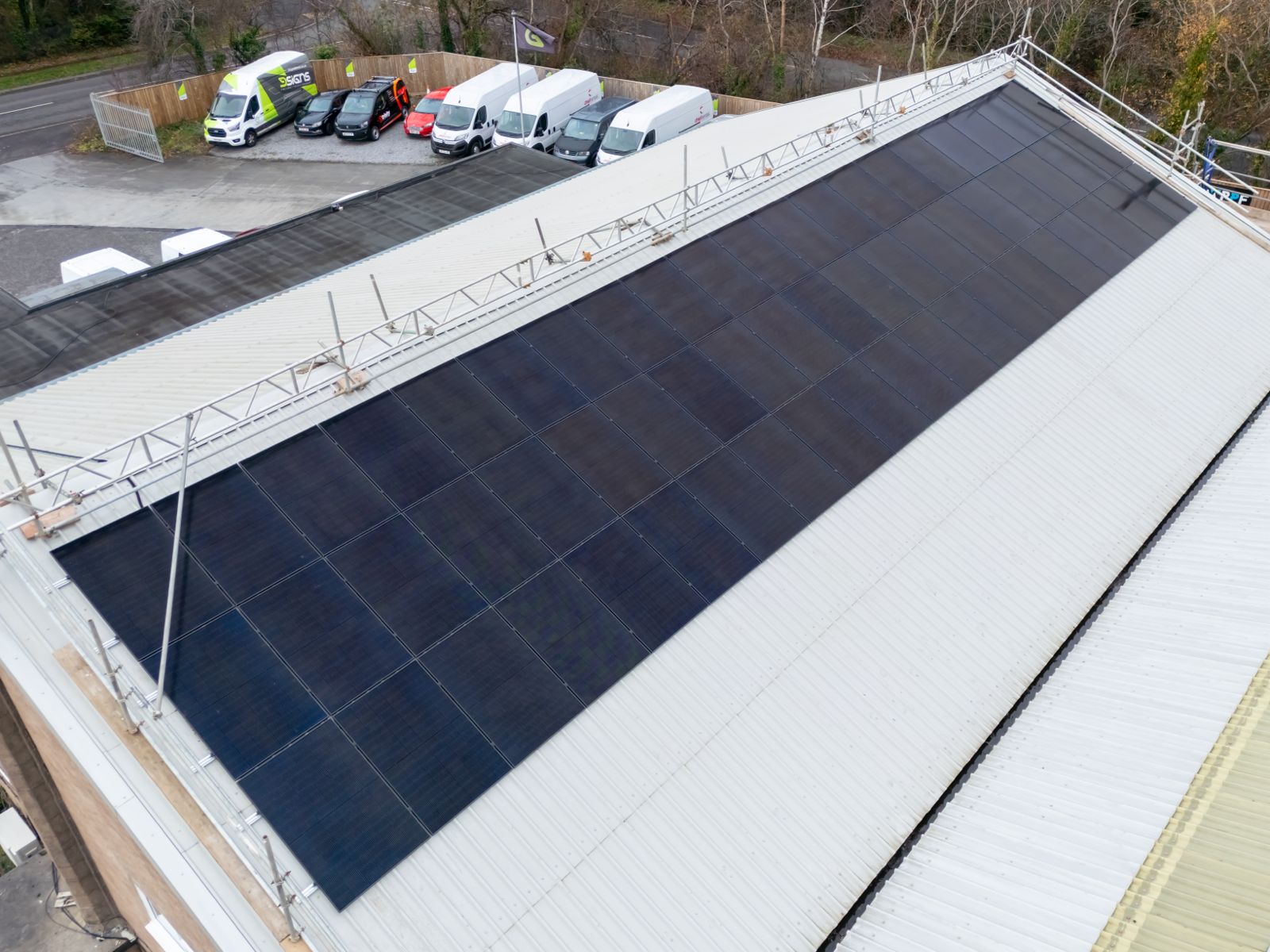 Solar Panel System - DSigns Newton Abbot - Side View