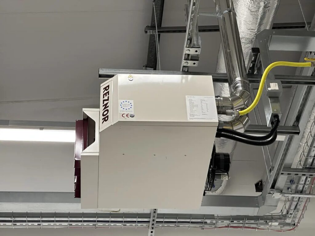 industrial heating unit