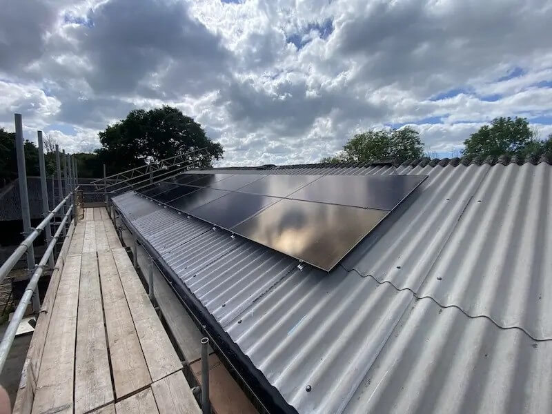 Fursdon Farm House Solar PV