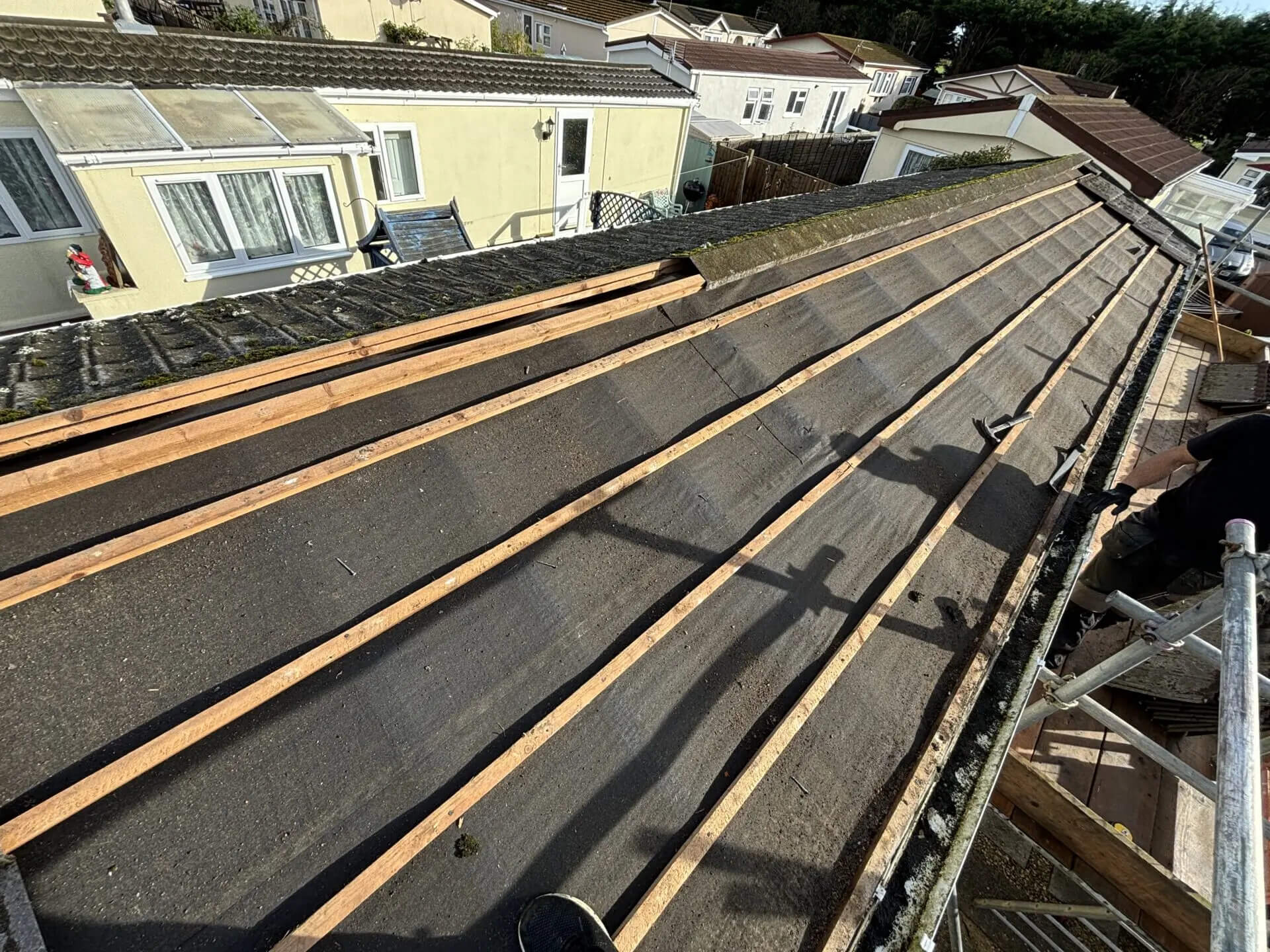 Roof felting