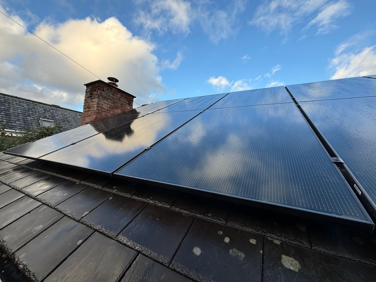domestic solar panels