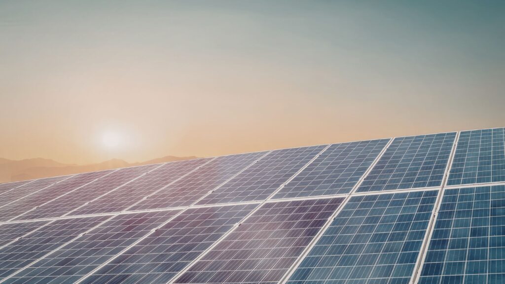 solar panels in Devon